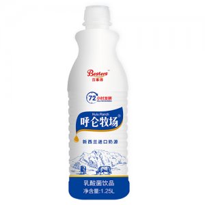 百事得1.25L呼仑牧场乳酸菌饮品