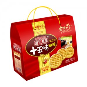 啤尔卡斯十五味粗粮饼干箱装