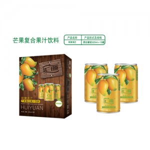 汇源鲜爽清芒易拉罐装