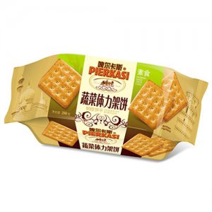 啤尔卡斯蔬菜体力架饼200g