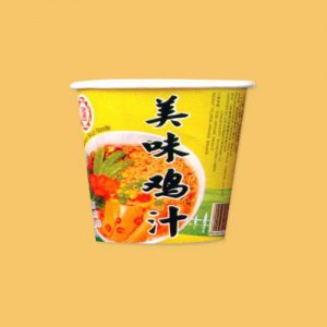 龙丰美味鸡汁面桶装