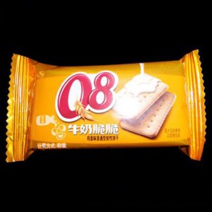 Q8牛奶脆脆鸡蛋味普通韧性饼干