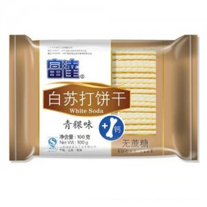 富达白苏打饼干青稞味100克
