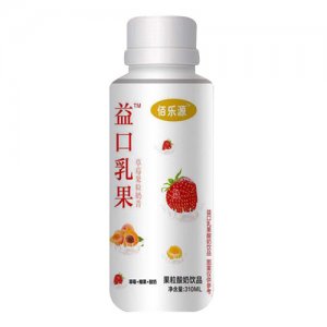 佰乐源果粒酸奶饮品草莓+椰果310ml