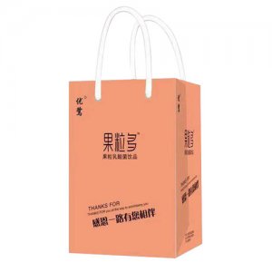 优鹭果粒多果粒乳酸菌饮品草莓味手提袋装