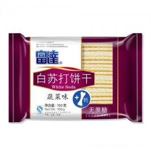 富达白苏打饼干蔬菜味100克