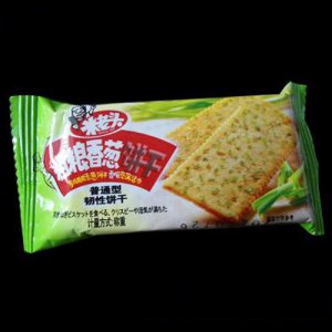 米老头粗粮香葱饼干普通韧性饼干