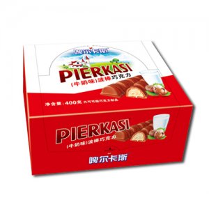 啤尔卡斯牛奶味波棒巧克力400g