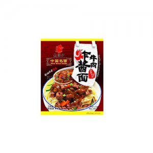 冠利达必圣牛肉炸酱面袋装