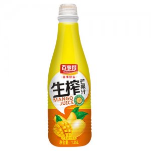 百事得生榨芒果汁