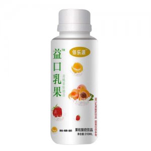 佰乐源果粒酸奶饮品黄桃+椰果310ml
