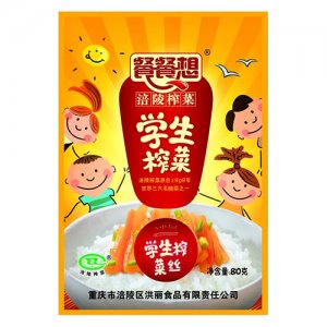 餐餐想学生榨菜丝80g