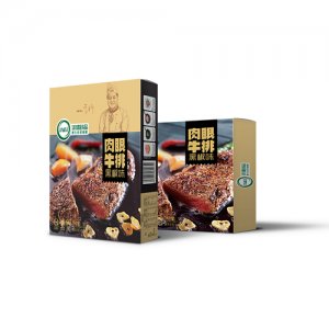 沣瑞元肉眼牛排(黑椒味) 190G