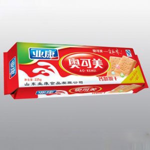 业康奥可美钙奶饼干