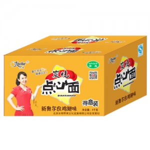 京辉炭烧点心面新奥尔良鸡翅味4kg