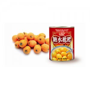 康辉糖水枇杷罐头