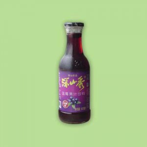 深山秀500毫升木糖醇蓝莓果汁饮料