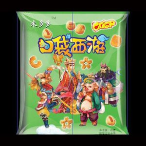 米多多口袋西游膨化食品绿袋装