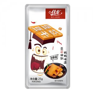 佳龙豆芯豆干香辣味休闲零食