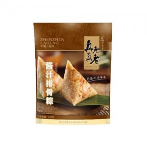 真真老老酱汁排骨粽