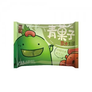 真真老老豆沙青团