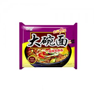 京辉酸辣牛肉味大碗面