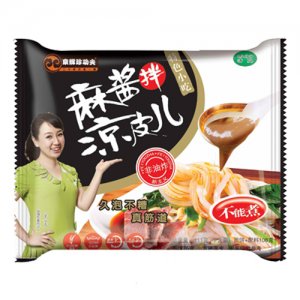 108g京辉珍功夫系列非油炸型麻酱拌凉皮儿（袋装）