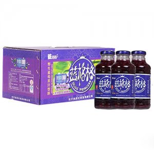 蓝格格野生蓝莓果汁箱装