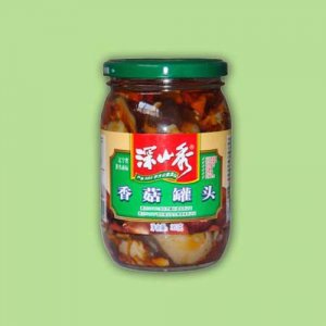 深山秀380克香菇罐头