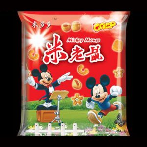米多多米老鼠膨化食品红袋装