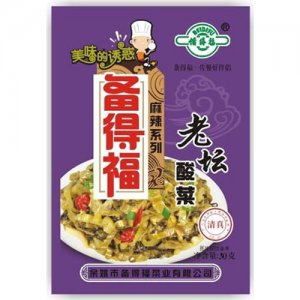 备得福老坛酸菜30g