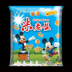 米多多米老鼠膨化食品蓝袋装