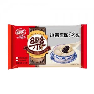 大家乐白糯420克黑芝麻花生馅汤圆