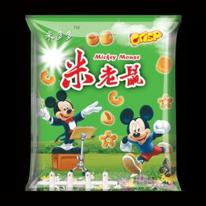 米多多米老鼠膨化食品绿袋装