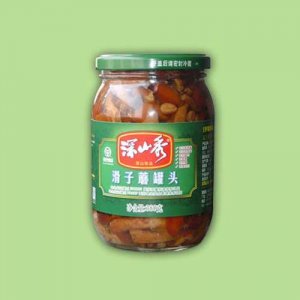 深山秀380克滑子蘑罐头