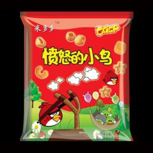 米多多愤怒的小鸟膨化食品