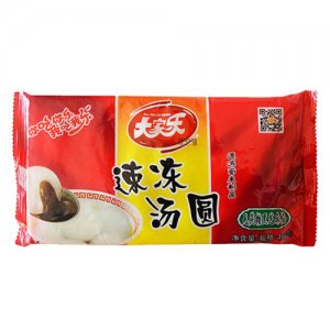 大家乐速冻汤圆无蔗糖黑芝麻馅360g