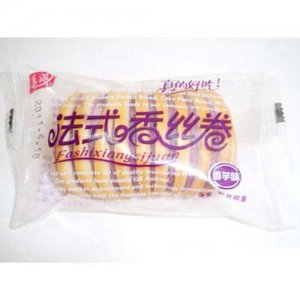 乐派法式香丝卷面包香芋味