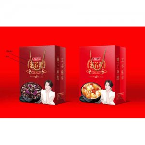口香传滋养粥标箱手提袋