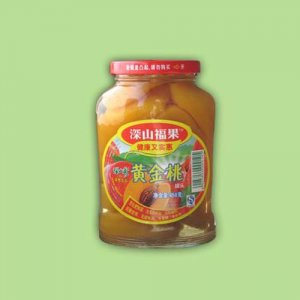 深山福果450克黄金桃罐头