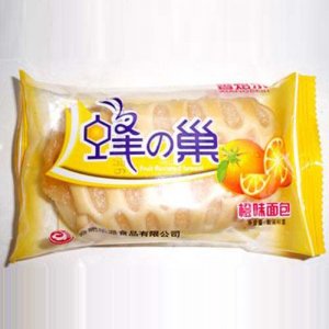 乐派蜂之巣橙味面包
