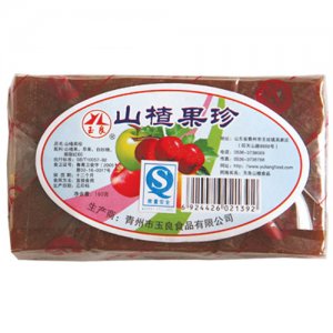 玉良180g山楂果珍铁块或雪块