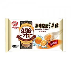 大家乐果味食府白糯380+20克浓香甜橙馅汤圆