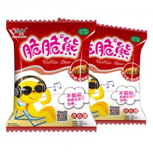 65g京辉脆脆熊点心面（辣子鸡味）