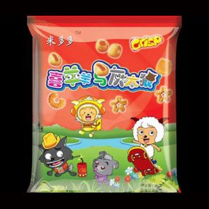 米多多喜羊羊与灰太狼膨化食品