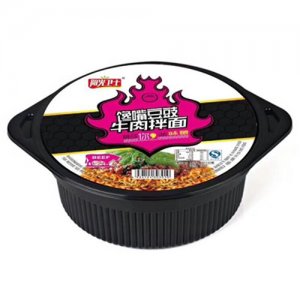 阳光卫士馋嘴豆鼓牛肉拌面