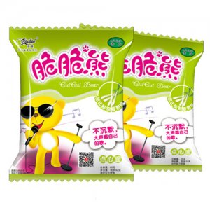 65g京辉脆脆熊点心面（香葱味）