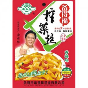 备得福榨菜丝168g