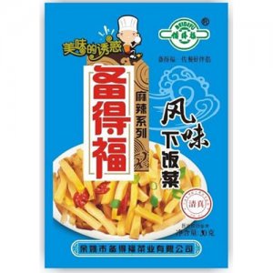 备得福风味下饭菜