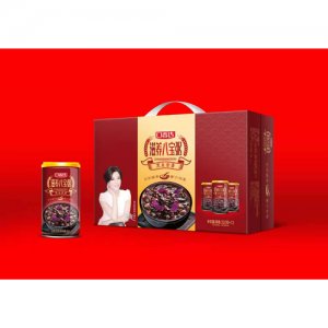 口香传黑米紫薯滋养粥标箱